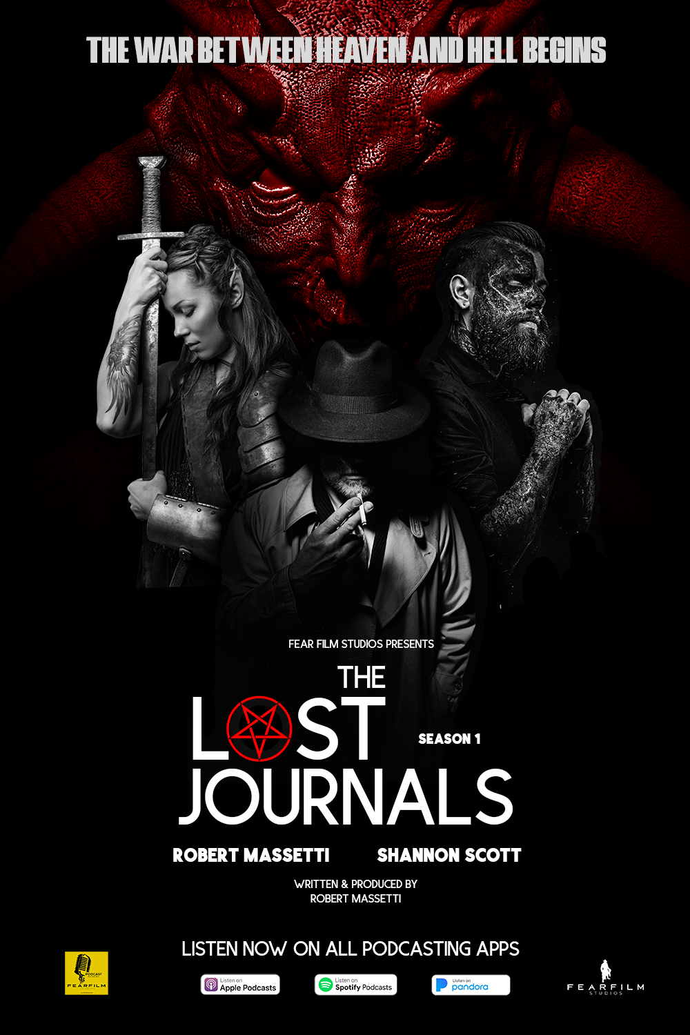 The Lost Journals Podcast - First Season Poster