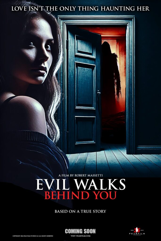 EVIL WALKS BEHIND YOU Movie Poster