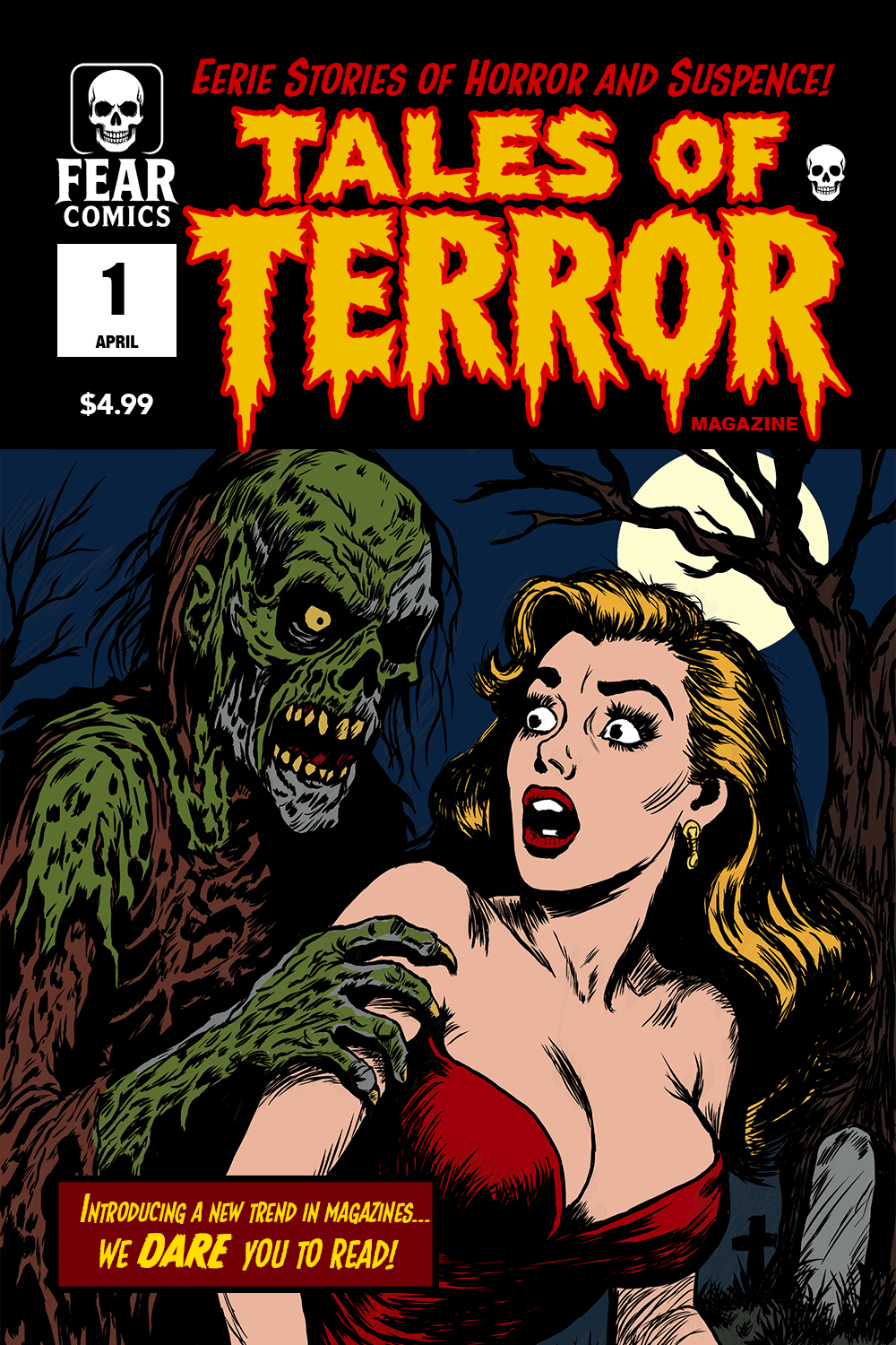 TALES OF TERROR #1 Cover