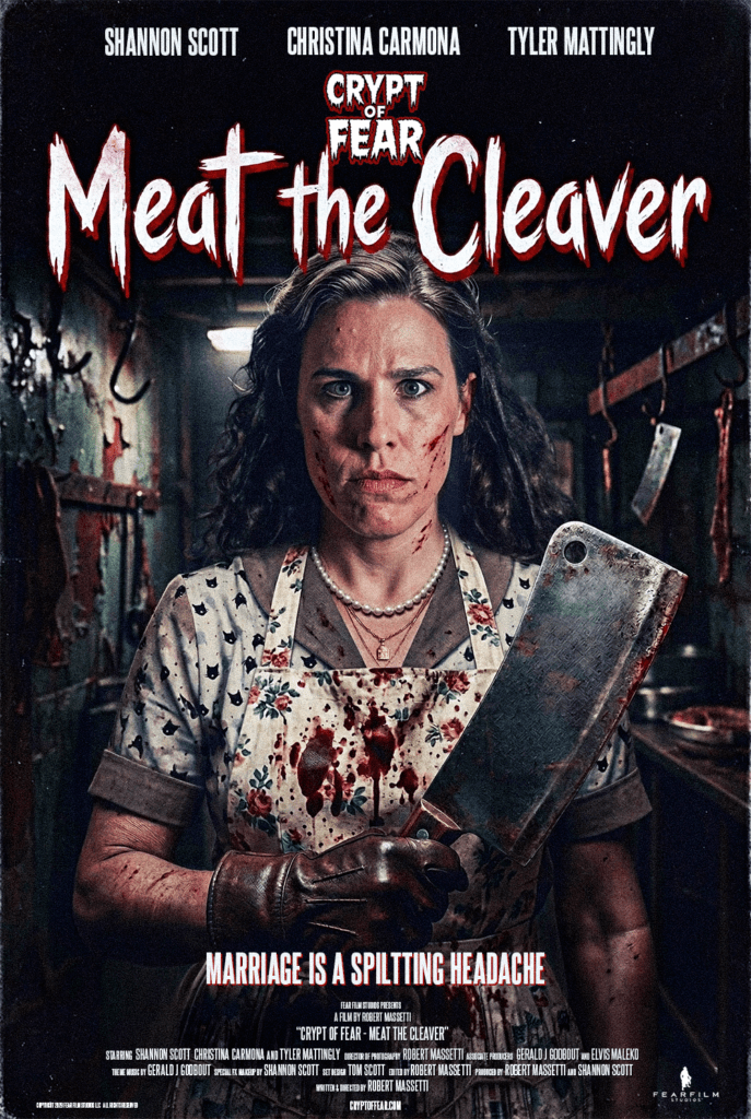 CRYPT OF FEAR - Meat the Cleaver Official Poster