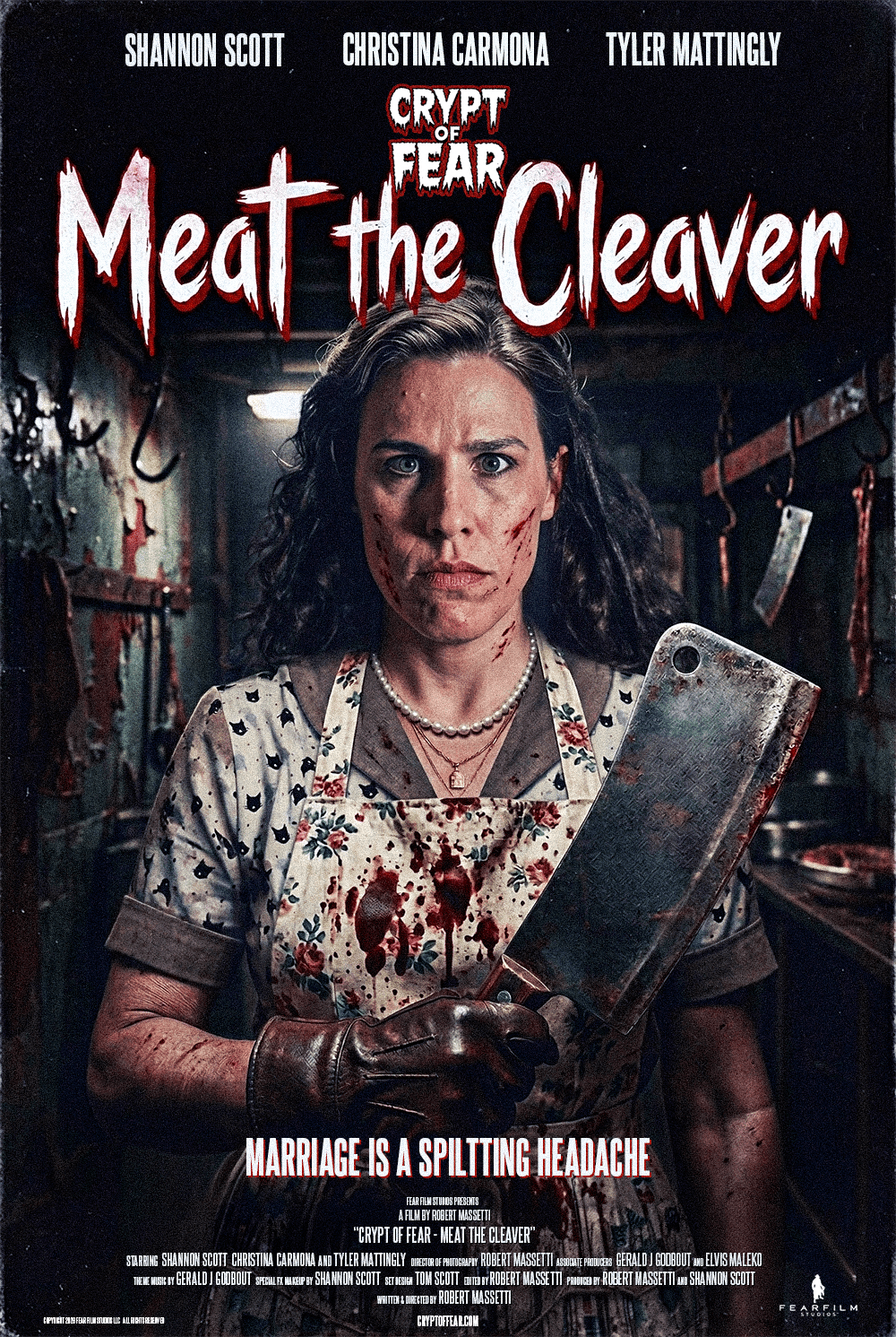 CRYPT OF FEAR - Meat the Cleaver Official Poster